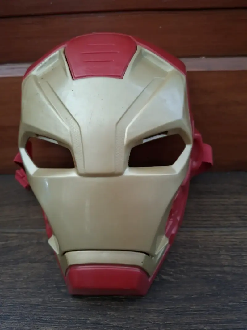 Máscara de Iron Man con sonido para disfraz - 4