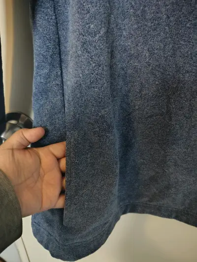 Polerón Nike azul con cuello alto - miniatura 3