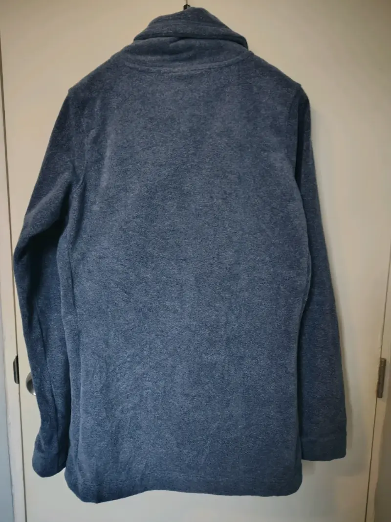 Polerón Nike azul con cuello alto - 6