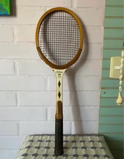 Raqueta vintage Wilson Jack Kramer Pro Staff Made - miniatura 1