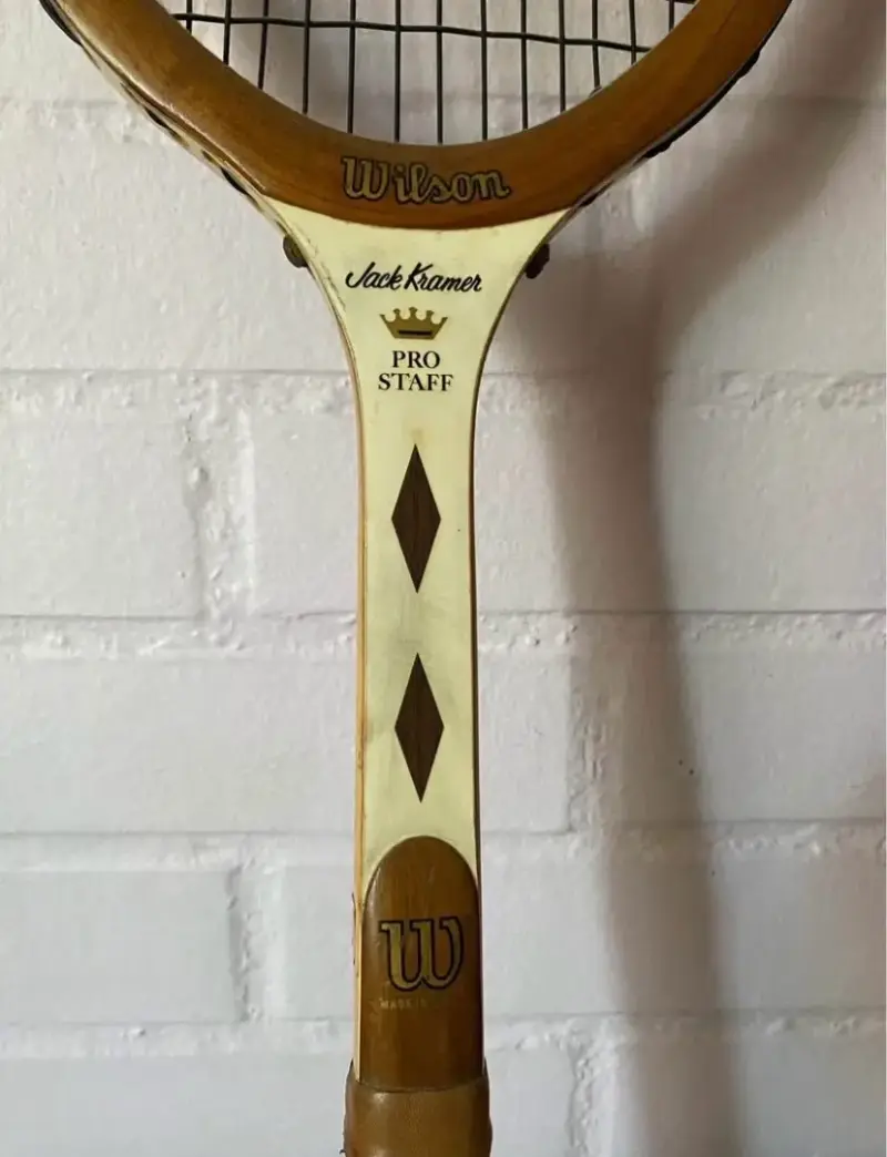 Raqueta vintage Wilson Jack Kramer Pro Staff Made - 2