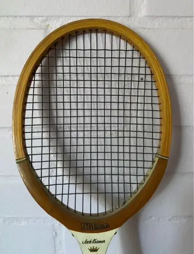 Raqueta vintage Wilson Jack Kramer Pro Staff Made - miniatura 3