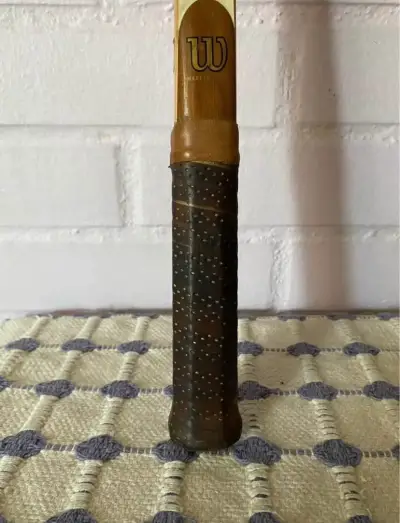 Raqueta vintage Wilson Jack Kramer Pro Staff Made - miniatura 4