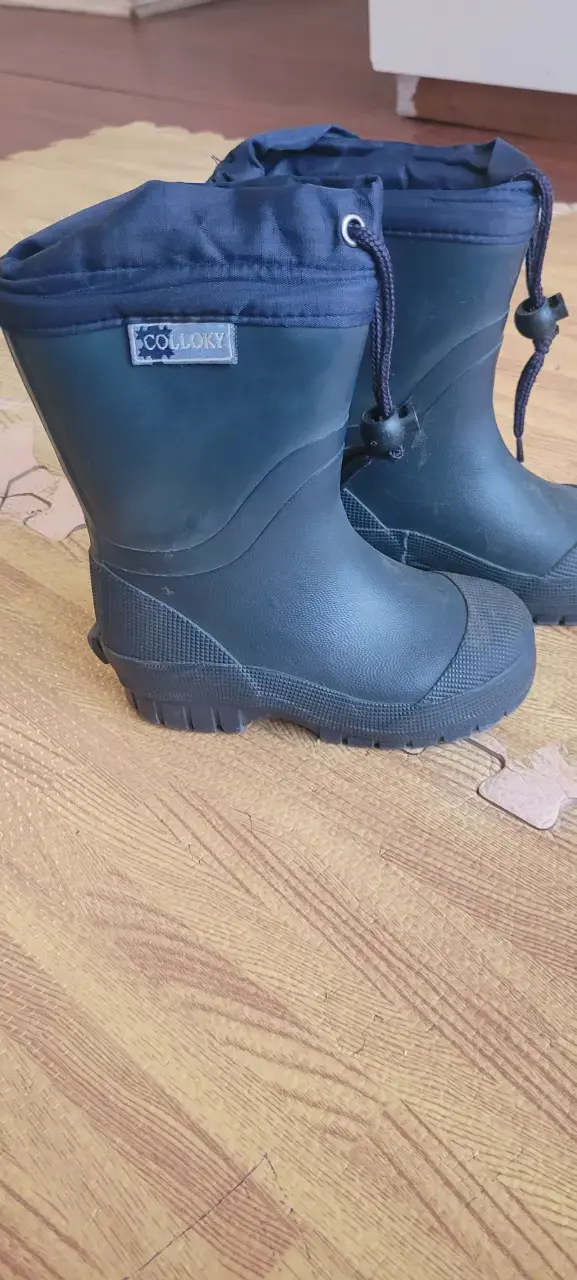 Botas de lluvia negras para niños T26 - 2