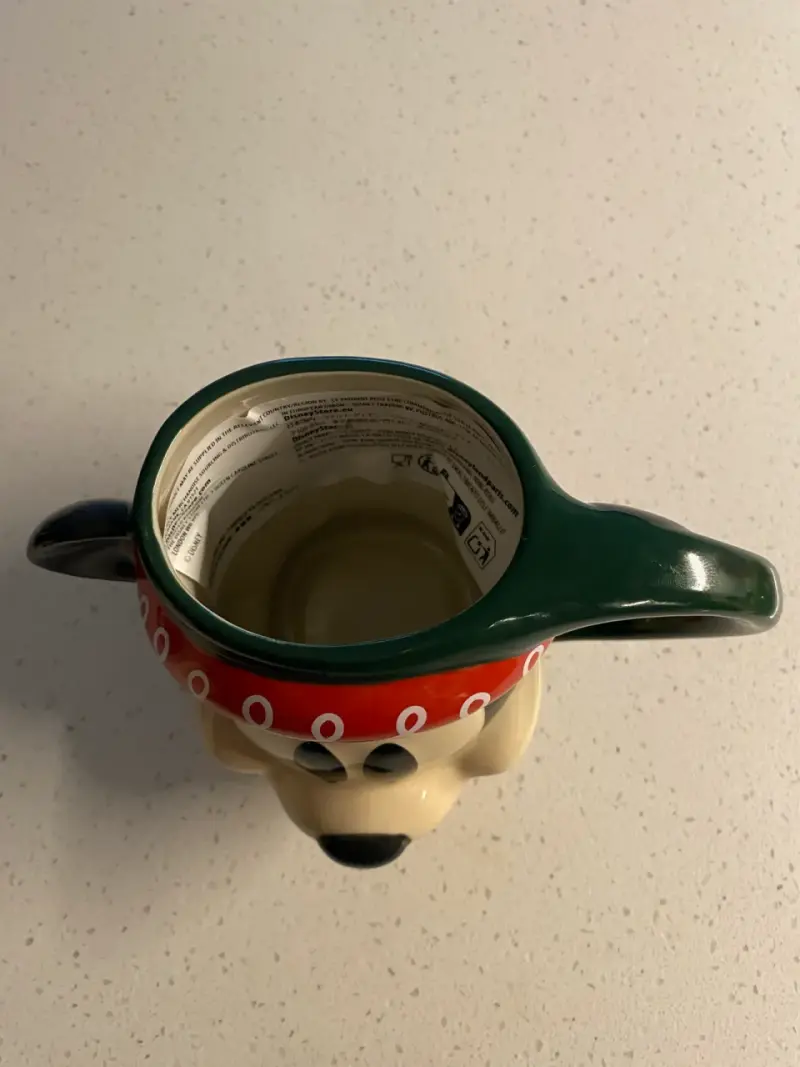 Taza de cerámica Mickey Mouse navideña - 2