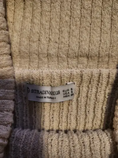 Polera beige sin tirantes - miniatura 2