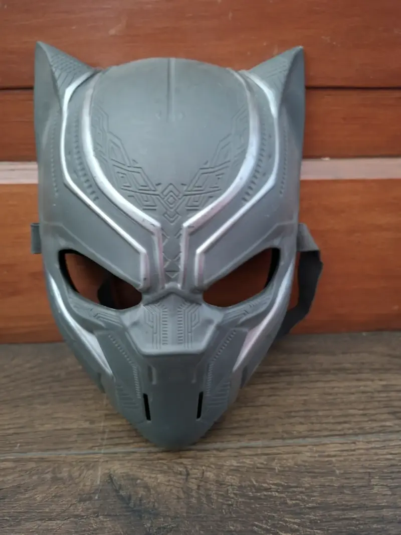 Máscara de superhéroe estilo pantera negra - 1