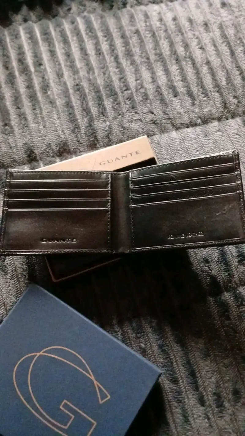 Billetera de cuero con tecnología RFID Guante - 4