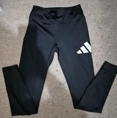 Calzas deportivas negros Adidas - miniatura 1