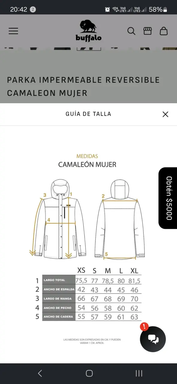 Chaqueta reversible impermeable y chiporro - 5
