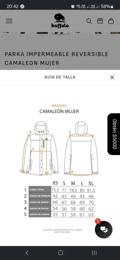 Chaqueta reversible impermeable y chiporro - miniatura 5