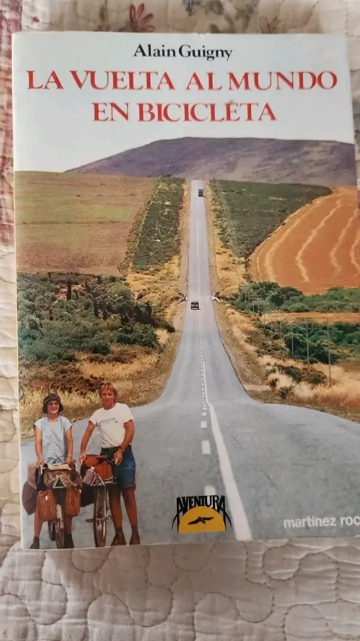 Libro 'La vuelta al mundo en bicicleta' Alain Guigny