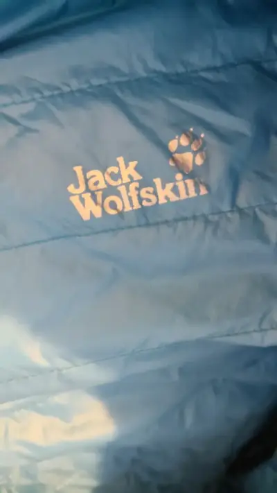 Chaqueta Jack Wolfskin azul acolchada - miniatura 4