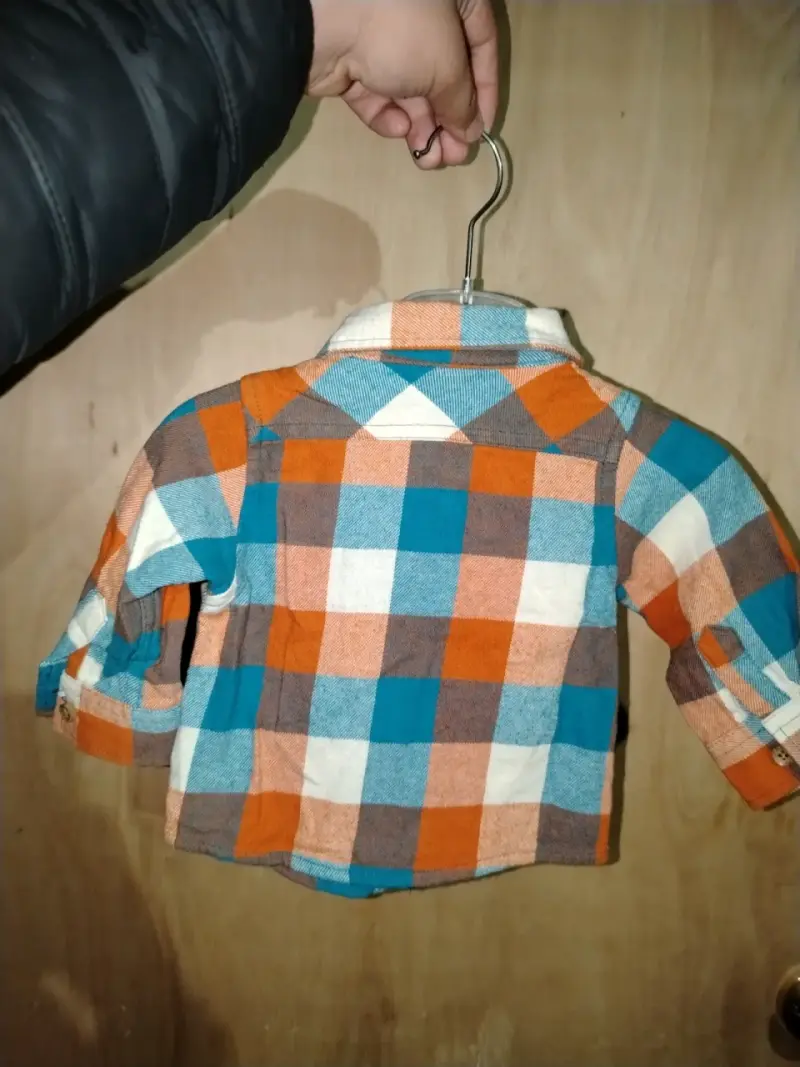 Camisa a cuadros para niño Pillin - 2