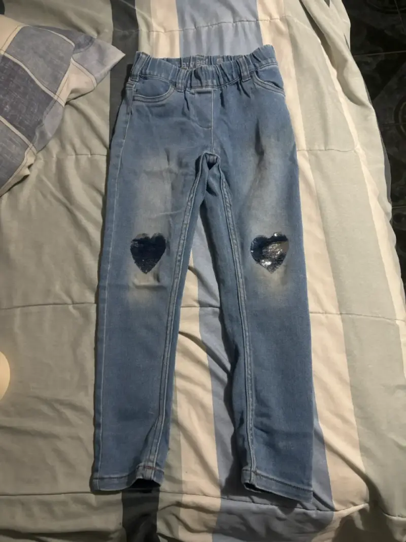 Pack de shorts de mezclilla con encaje y bordado - 2