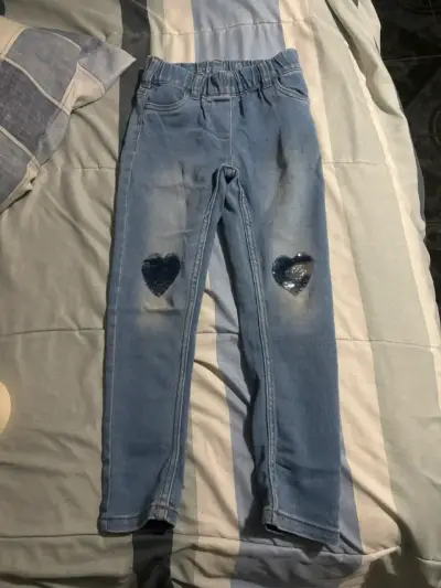 Pack de shorts de mezclilla con encaje y bordado - miniatura 2