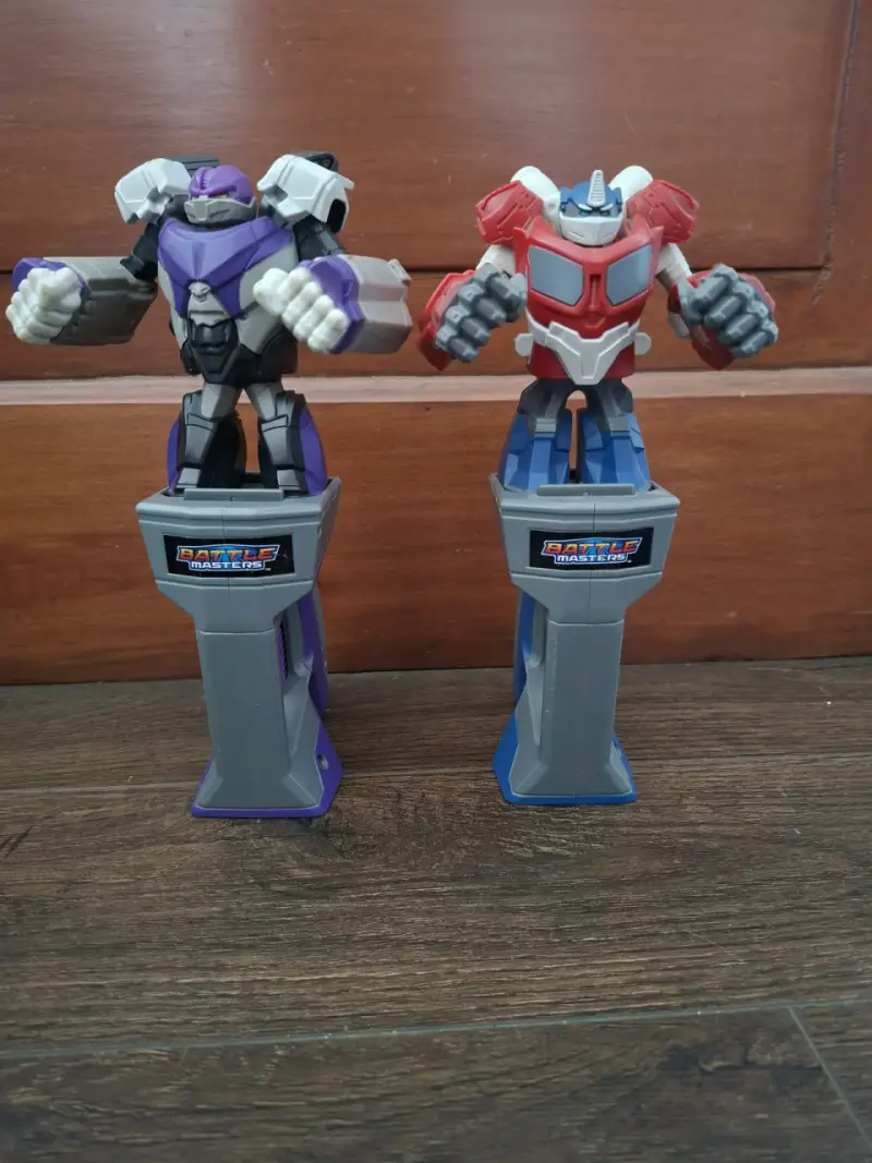 Battle Masters Transformers Optimus y Megatron - 1