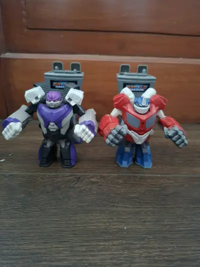 Battle Masters Transformers Optimus y Megatron - miniatura 4