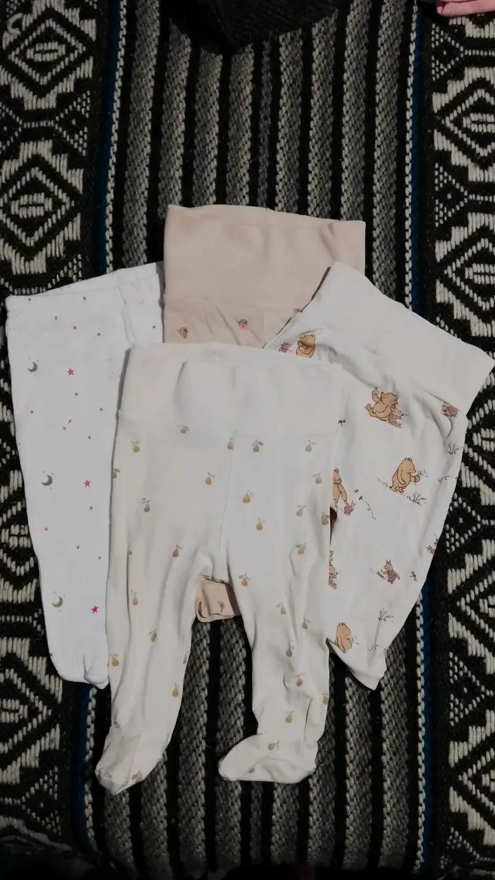 Conjunto de pantys para bebé con estampados
