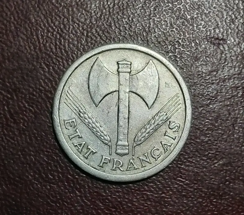 Moneda antigua Francia 2 Francos 1943 - 2