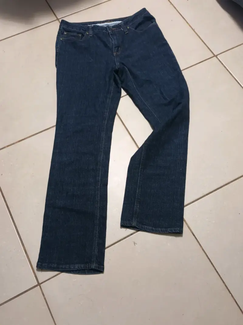 Jeans azul claro para mujer talla mediana - 6