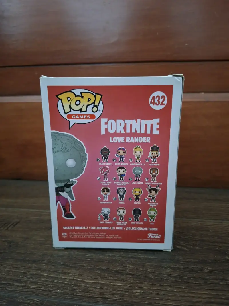 Figura Funko Pop Fortnite Love Ranger - 4