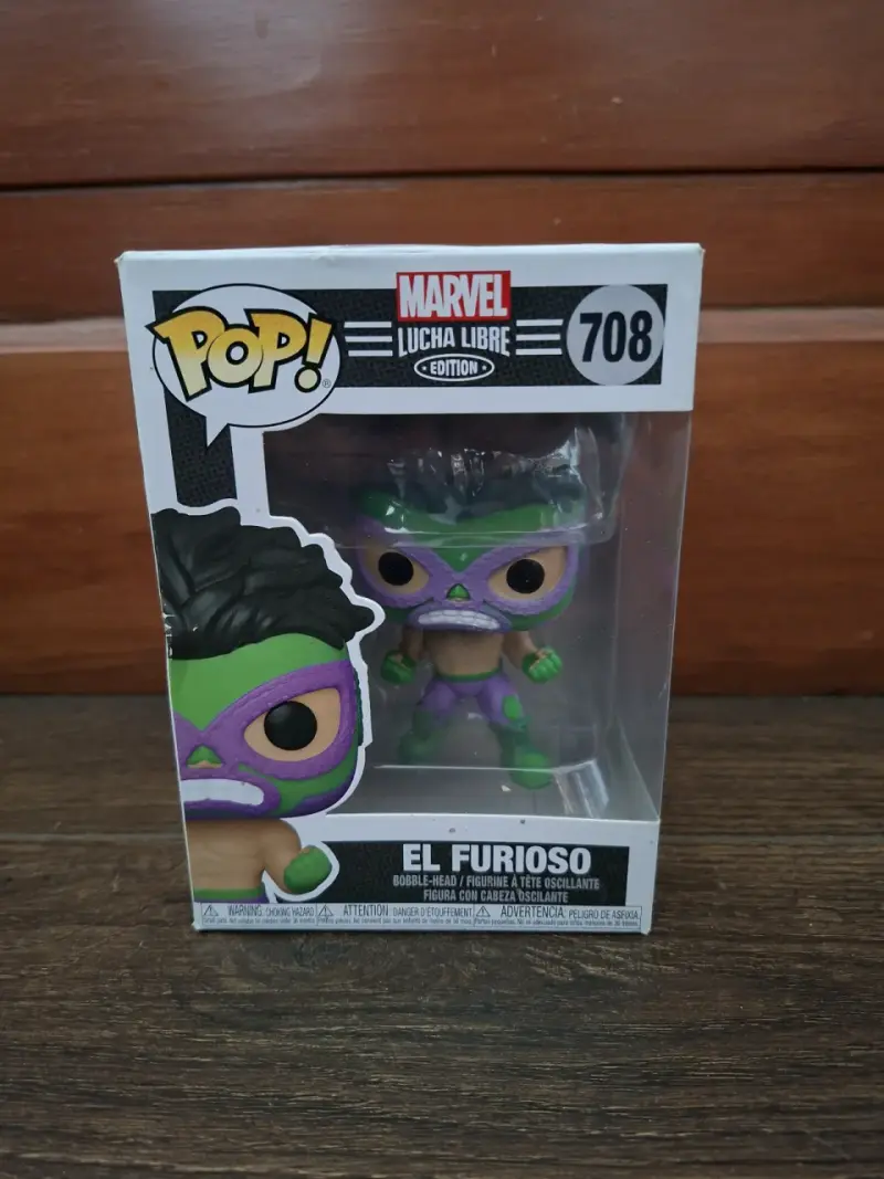 Funko Pop Marvel Lucha Libre El Furioso - 1