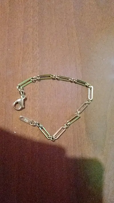 Collar de cadena oro laminado con cierre - miniatura 2