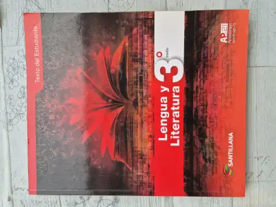 Libro Lengua y Literatura 3° Medio Santillana - miniatura 1