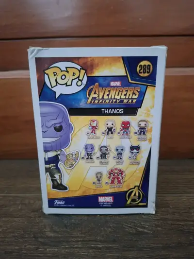 Figura Funko Pop Thanos Avengers Infinity War - miniatura 4