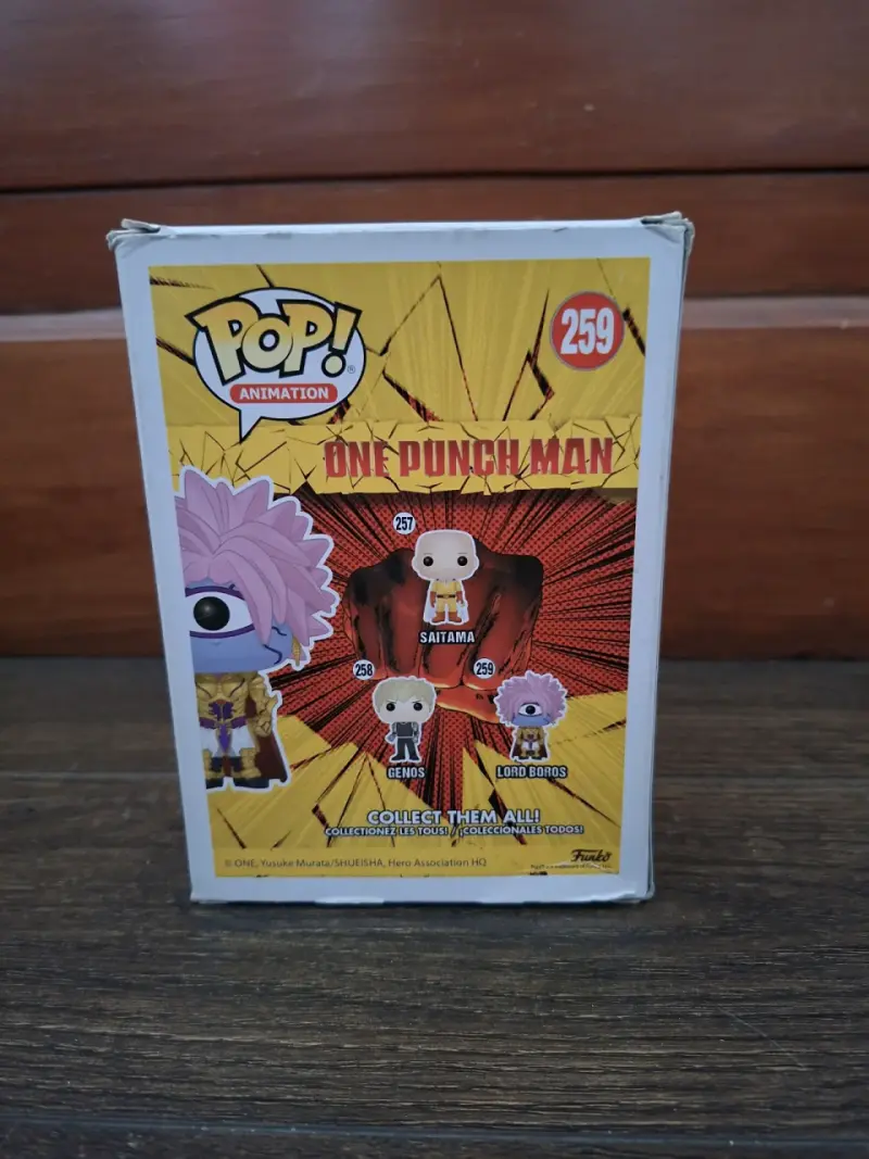 Figura Funko Pop Lord Boros One Punch Man - 4