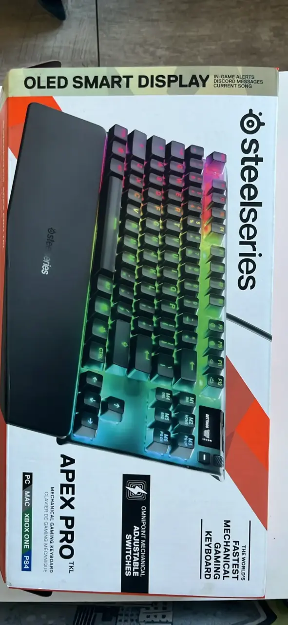 Teclado mecánico SteelSeries Apex Pro TKL - 2