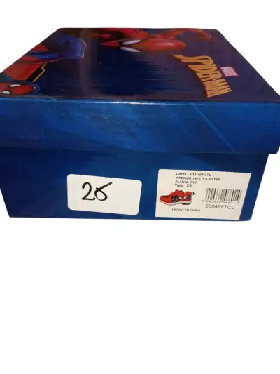 Zapatillas infantiles Spiderman rojas - miniatura 4