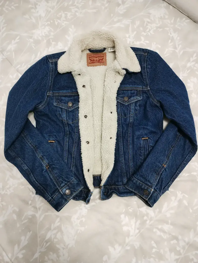 Chaqueta de mezclilla Levi's con chiporro - 1