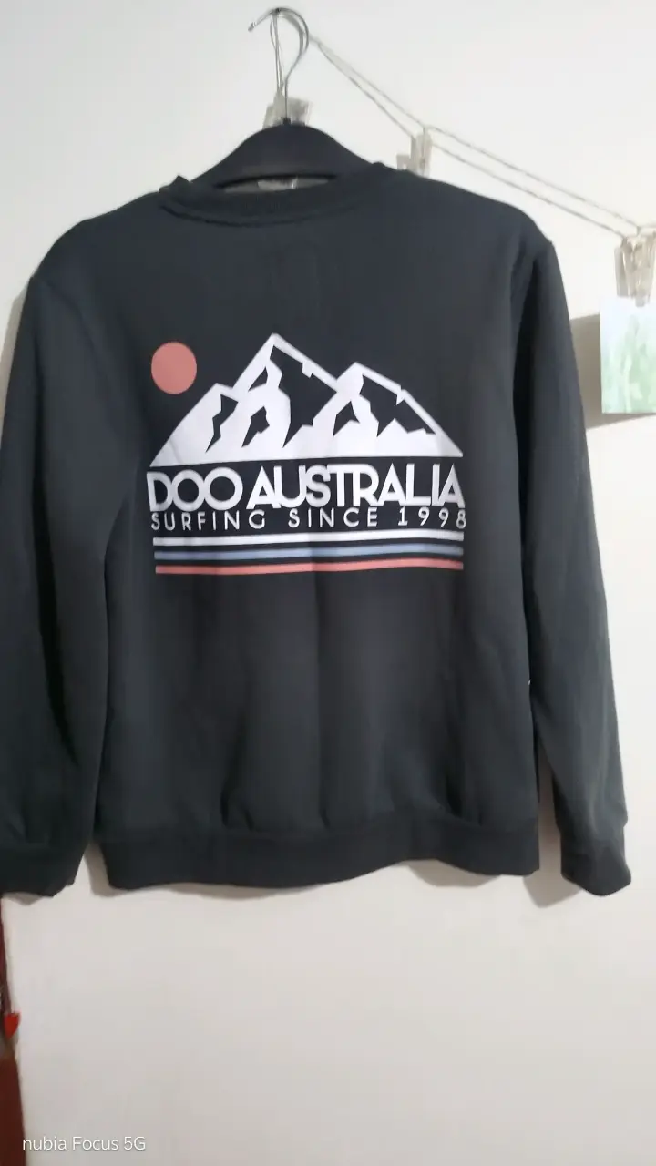 Polerón negro Doo Australia unisex - 1