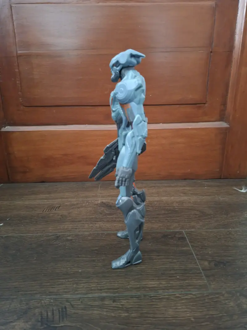 Figura de acción de alienigena azul claro de Halo - 4
