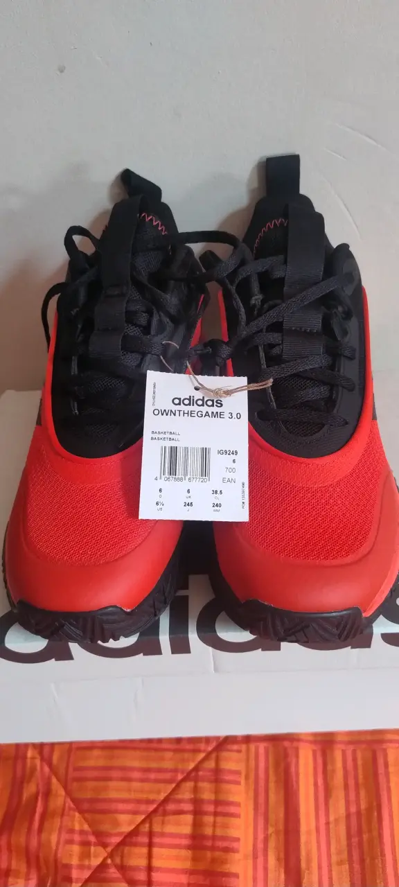 Zapatillas Adidas Ownthegame 3.0 rojas - 1