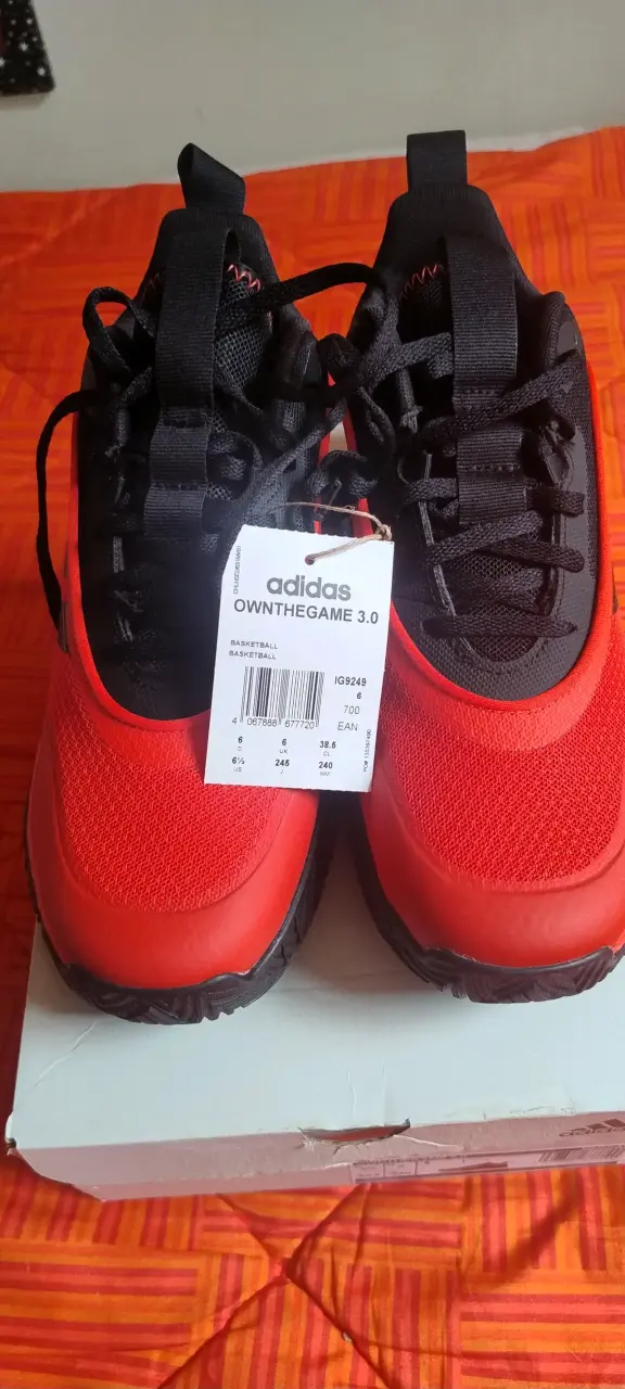 Zapatillas Adidas Ownthegame 3.0 rojas - 3