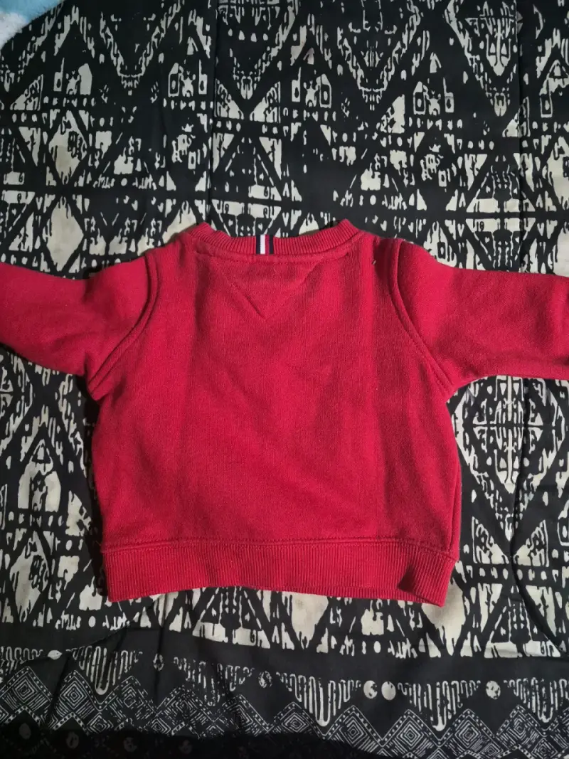 Polerón rojo Tommy Hilfiger para niños - 3