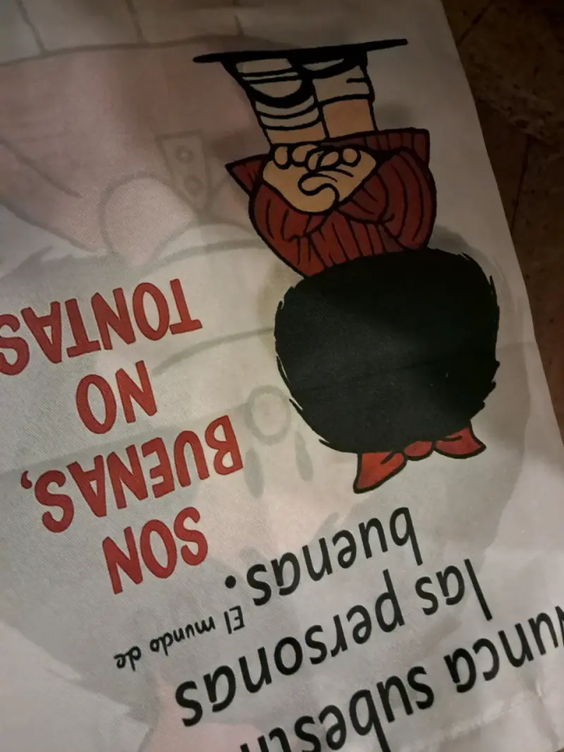 Bolso tote Mafalda con diseño divertido - 2