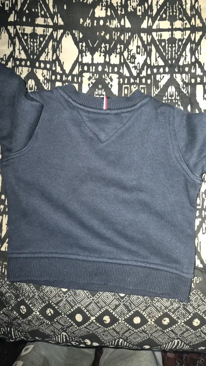 Polerón Tommy Hilfiger para bebé azul - 3