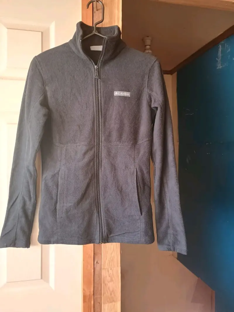 Chaqueta polar Columbia gris para mujer