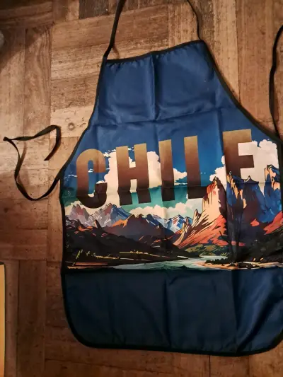 Delantal de cocina Chile con paisaje - miniatura 1