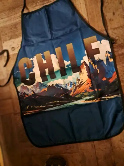 Delantal de cocina Chile con paisaje - miniatura 3