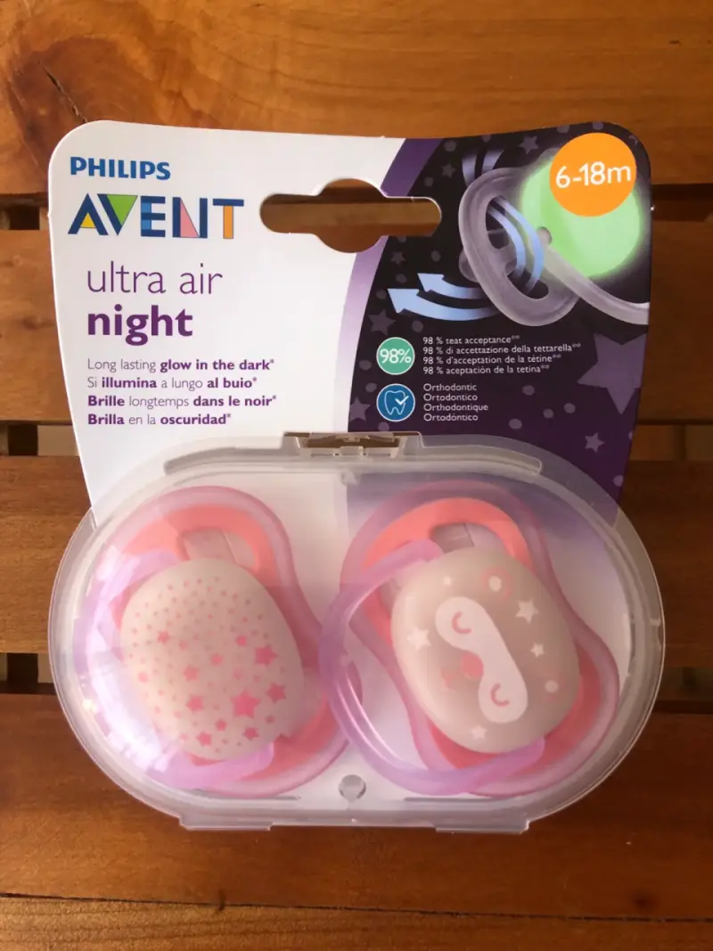 Chupetes Philips Avent Ultra Air Night 6-18m