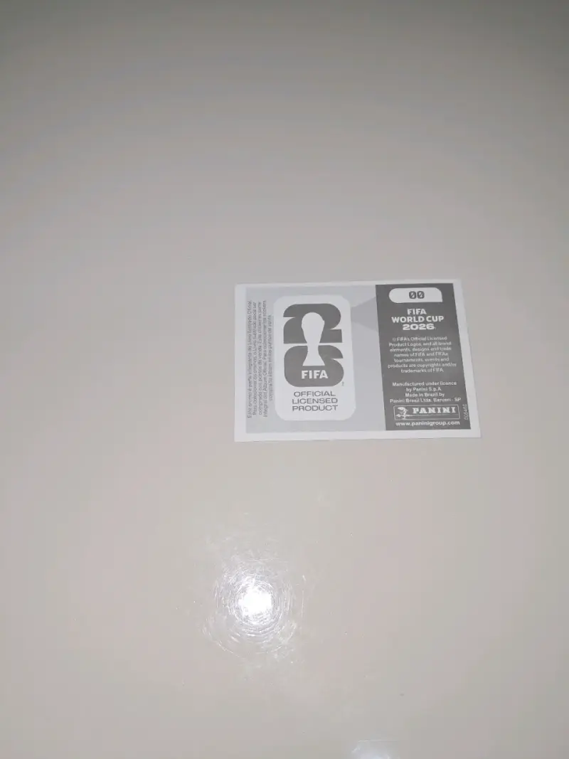 Lámina coleccionable Panini de fútbol - 2