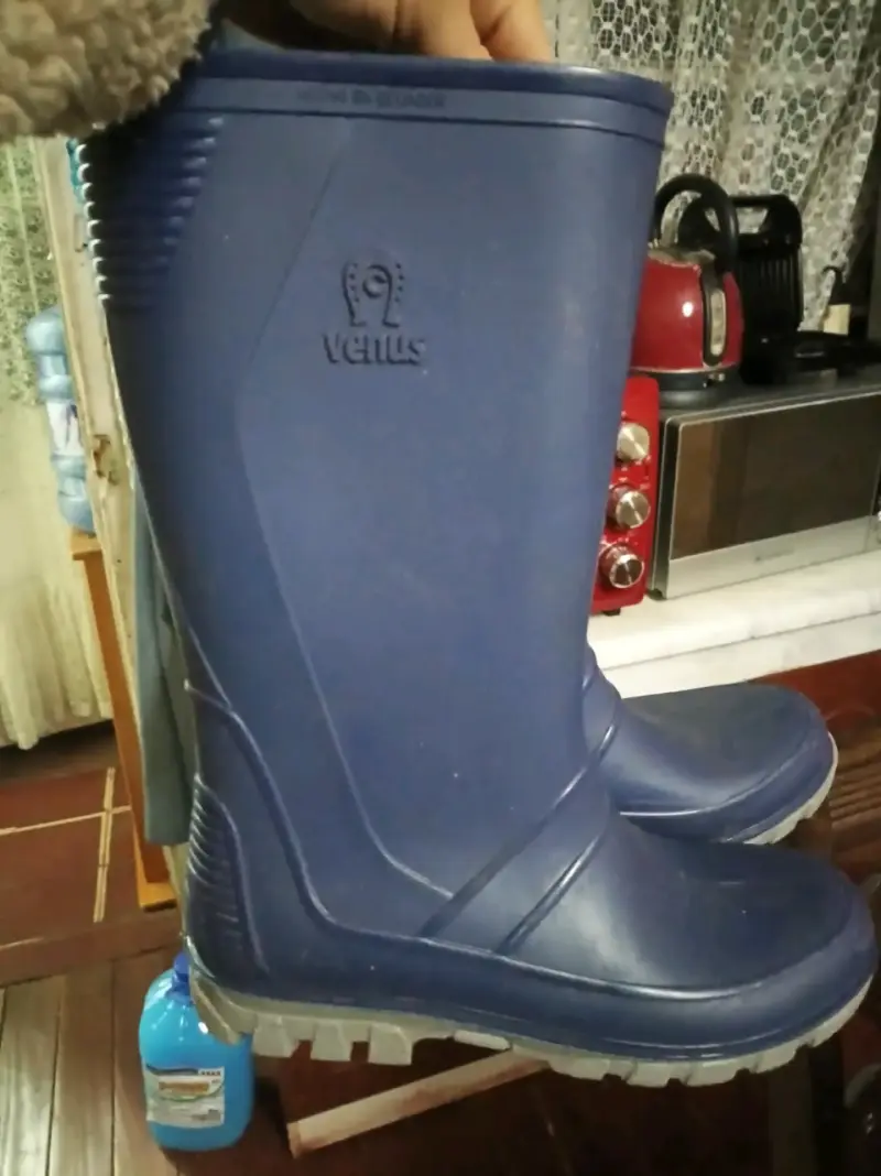 Botas de goma azul impermeables - 3