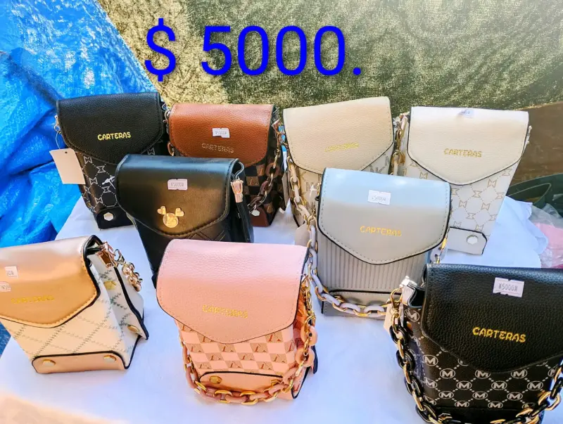 Carteras de moda con diseño variado