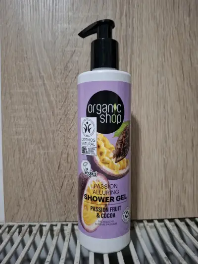 Gel de ducha Organic Shop maracuyá y cacao - miniatura 1