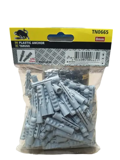 Bolsa Tarugo Plastico 8mm 100u - miniatura 2
